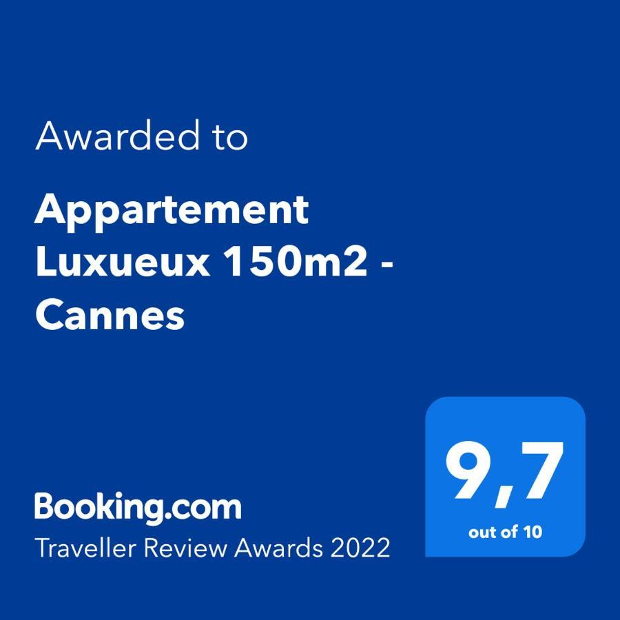 Appartement Luxueux 150M2 - Cannes Eksteriør bilde